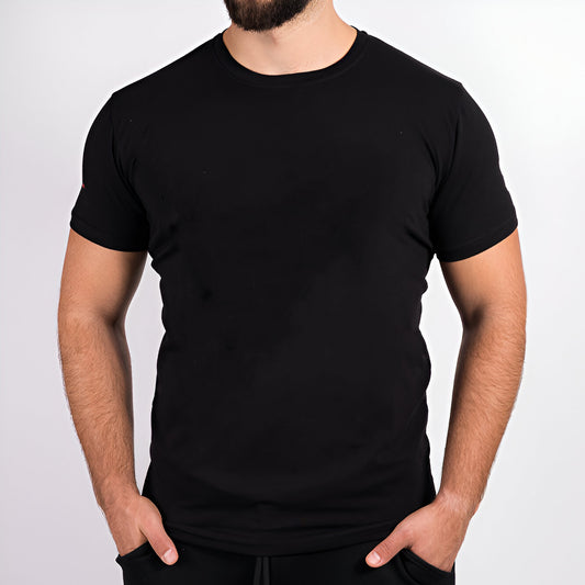 Cotton Black T-shirt